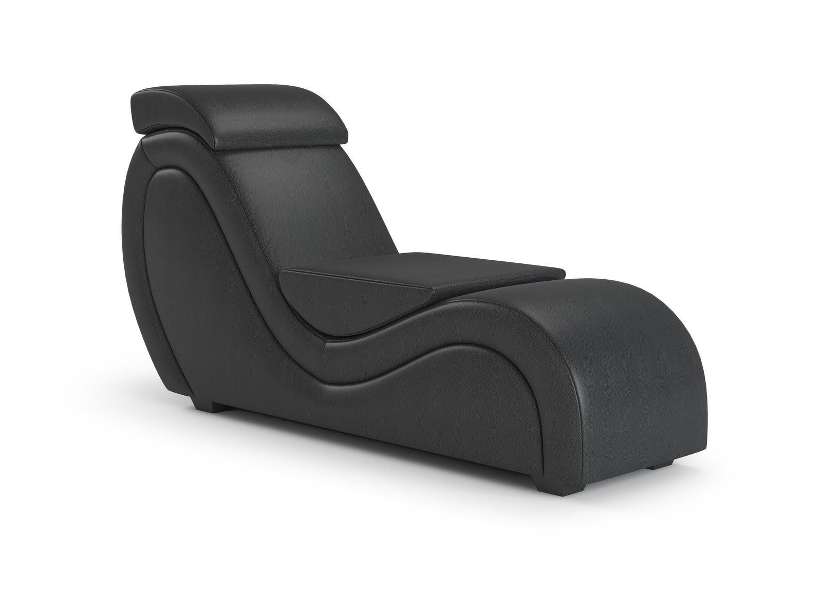 Fauteuil tantra noir coussin 1