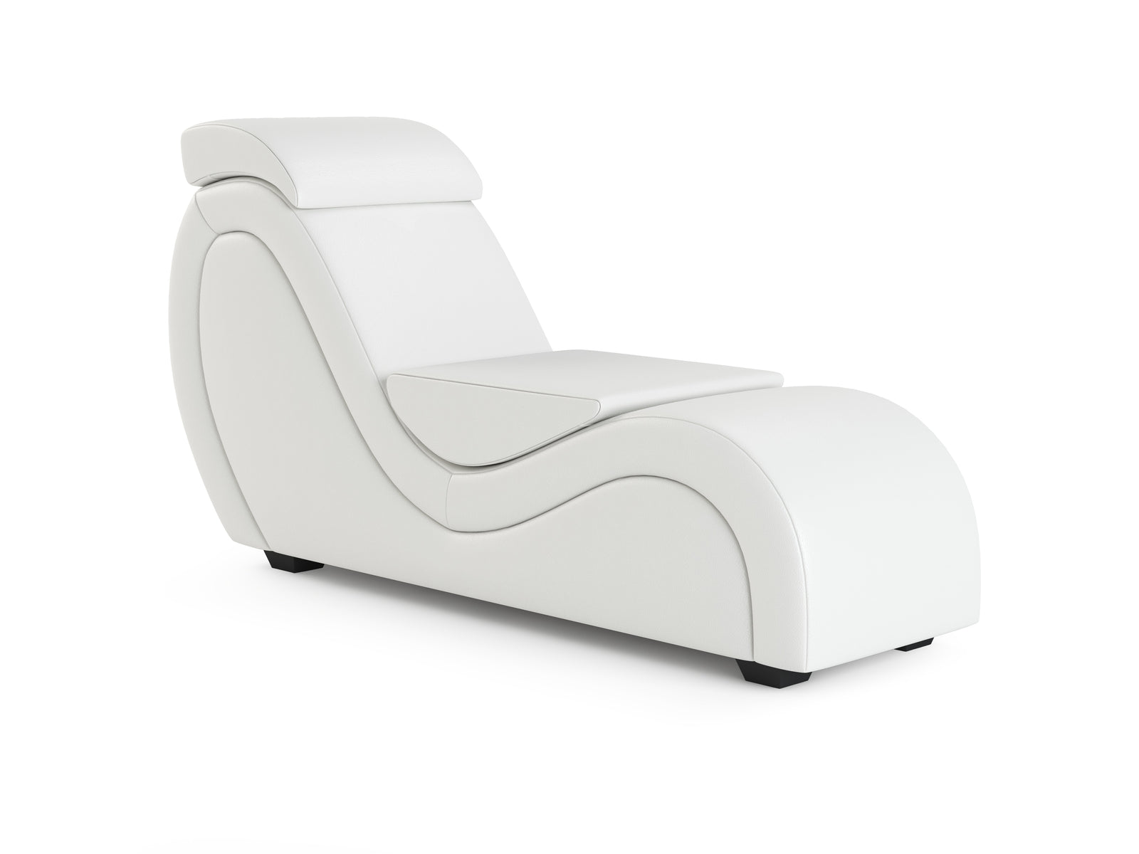 Fauteuil tantra blanc coussin 1