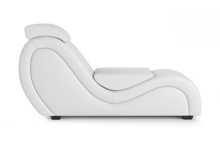 Fauteuil tantra blanc coussin 2