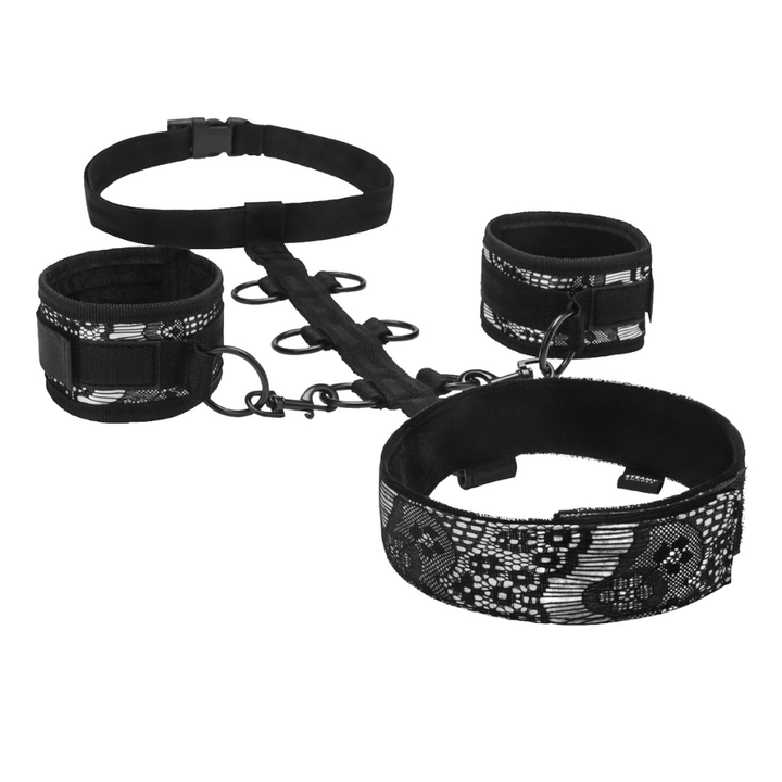 Collier et Menottes Luxe STEAMY SHADES – vue complémentaire du produit