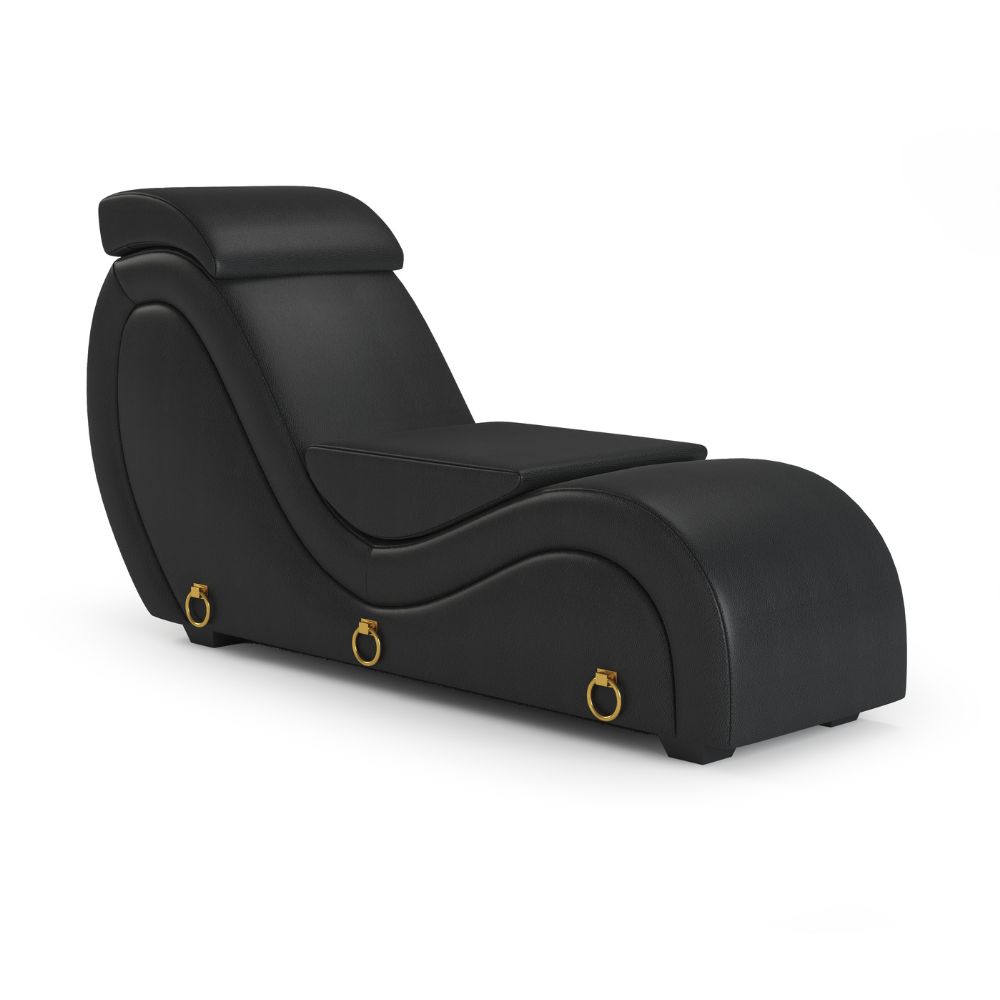 Coussin ergonomique noir pour Sofa Tantra – présentation des éléments inclus