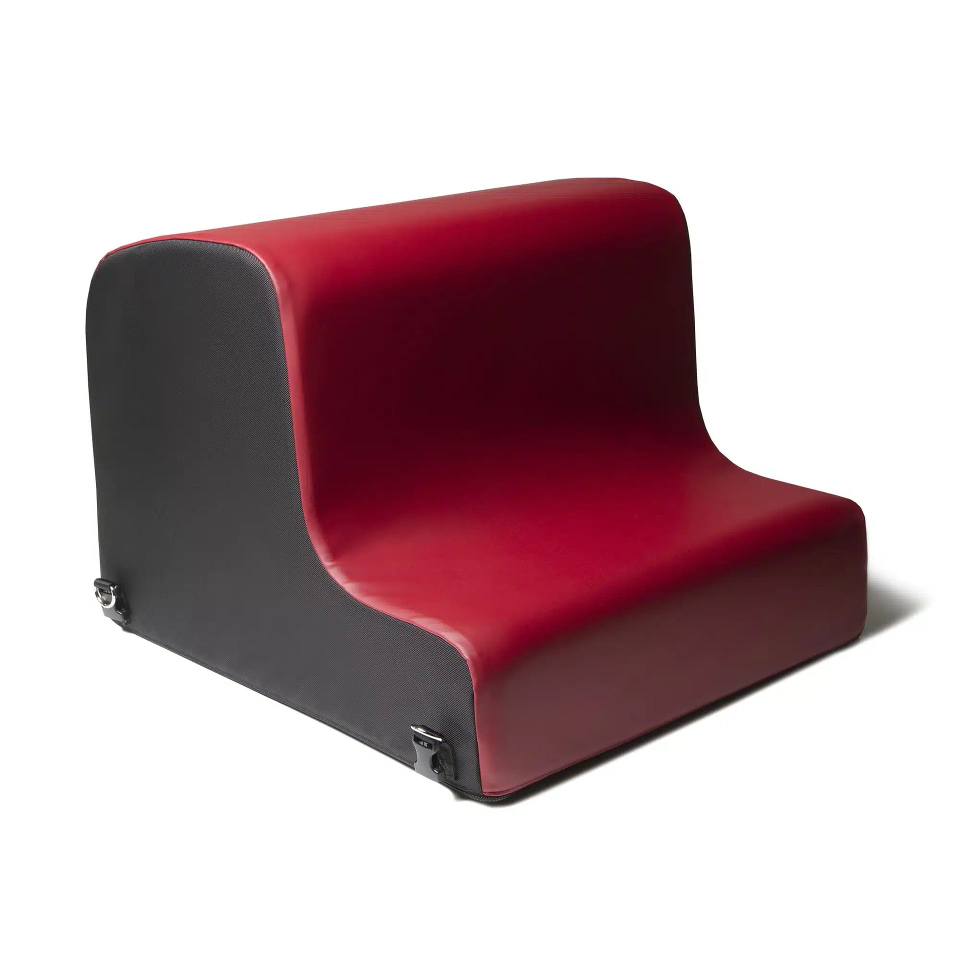 LIBERATOR® FAUX LEATHER OBÉIR® SPANKING BENCH – Banc de Fessée – Faux Cuir Bordeaux
