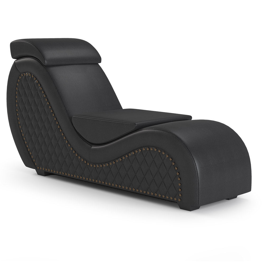 Coussin ergonomique noir pour Sofa Tantra – accessoire de confort pour mobilier tantra