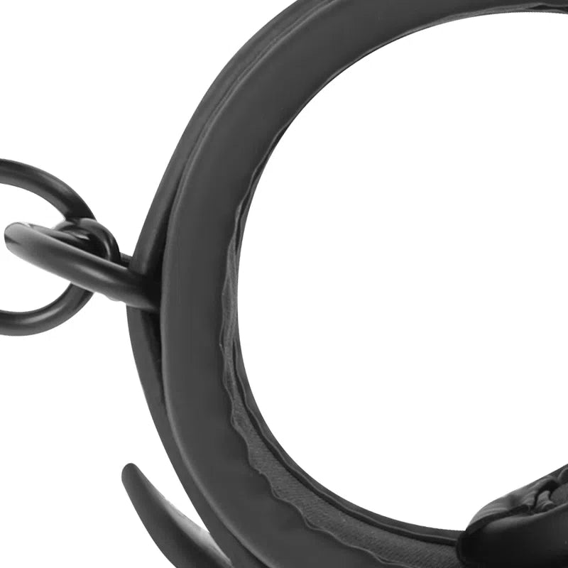 Ensemble de Menottes Fétiche Pour Mains et Chevilles en Néoprene – vue de détail du produit