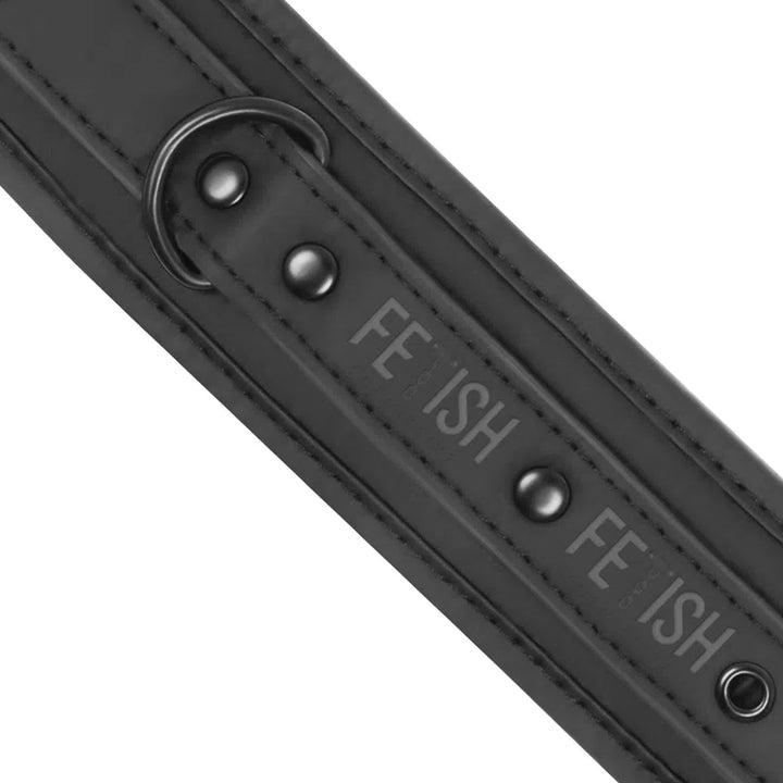 Ensemble de Menottes Fétiche Pour Mains et Chevilles en Néoprene – présentation sous un autre angle