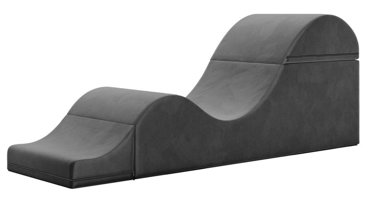 Chaise sexuelle pliable Liberator Aria Flip dépliée vue de profil