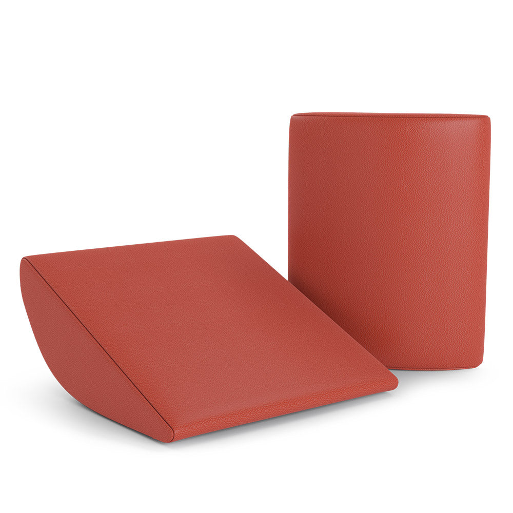 Coussin ergonomique fauteuil tantra set rouge