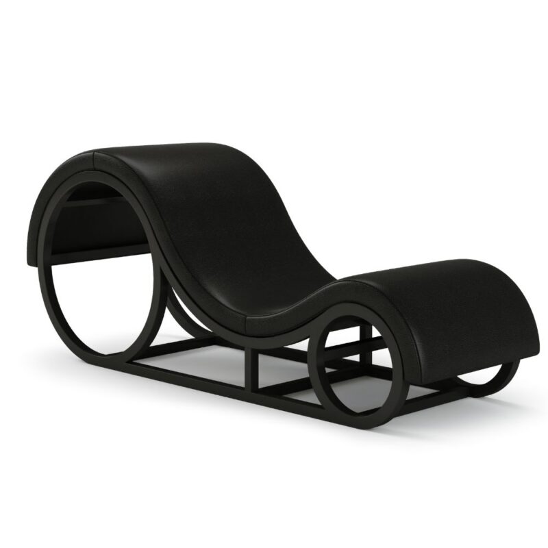 Fauteuil tantra noir 1